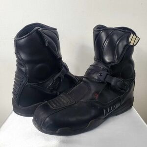 Joe Rocket Leather Motorcycle Boots Size 10 Men